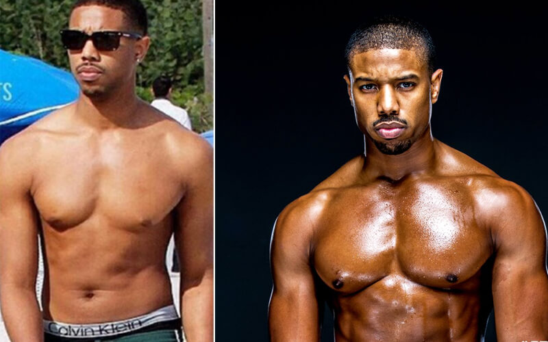 Celebrity bodybuilding & fitness transformations