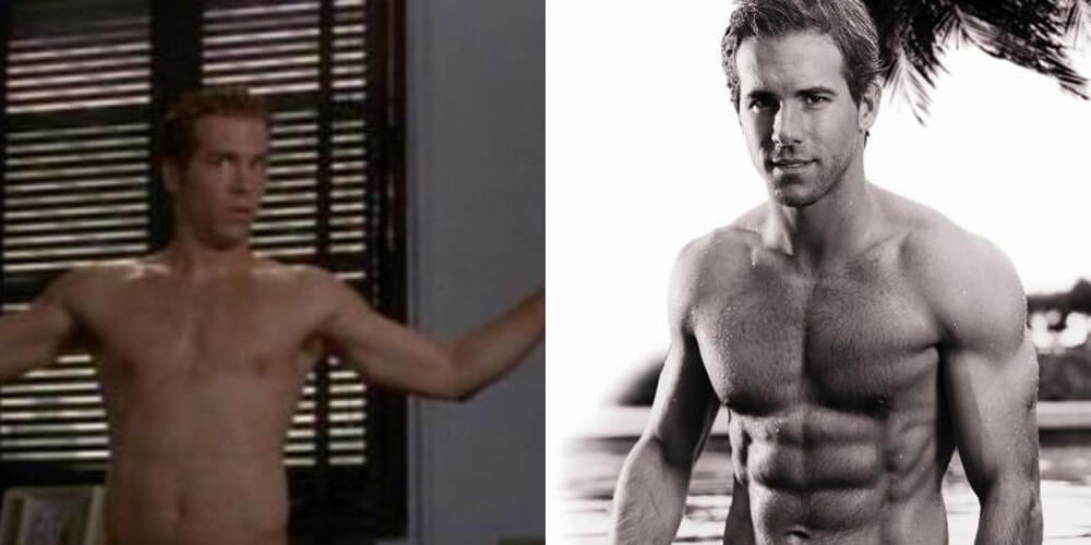 Ryan Reynolds transformation before and after pics