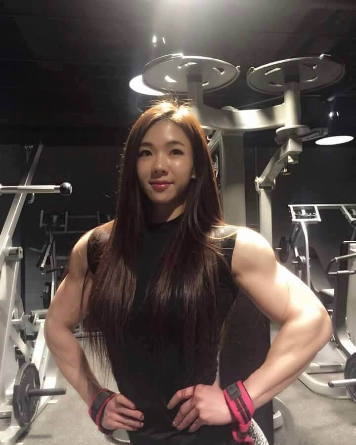 South Korean Bodybuilder