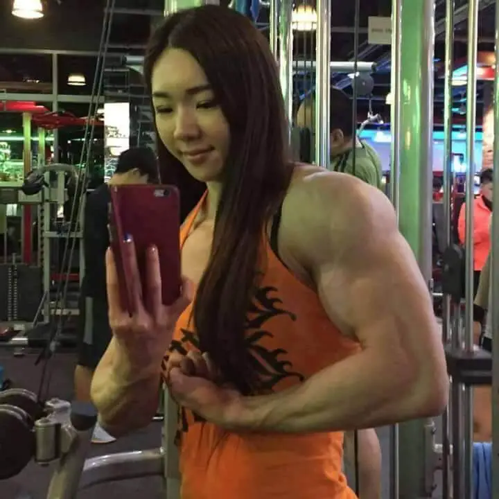 South Korean Bodybuilder
