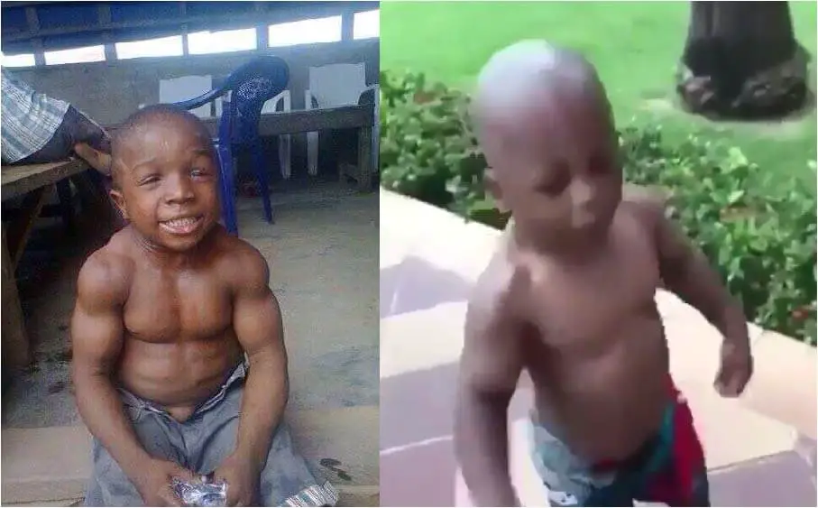 Swole kid still from vid and sitting